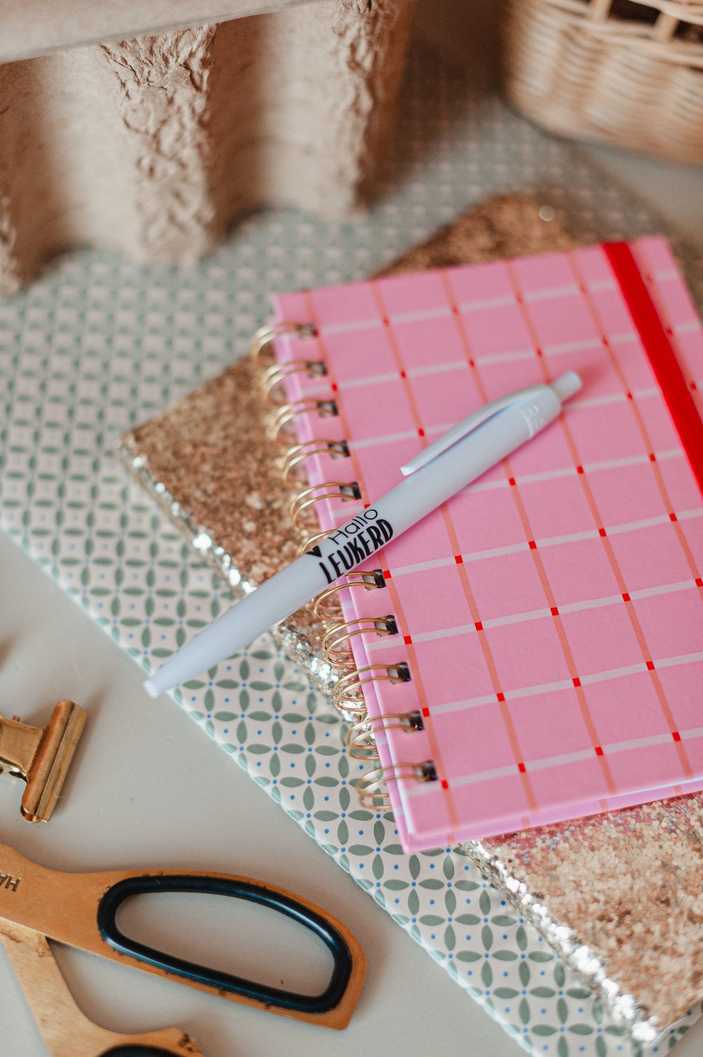 Pen - Hallo leukerd, wit