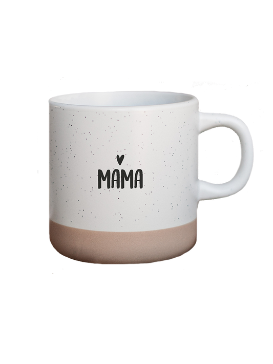 Mok keramiek 360ml wit – Mama