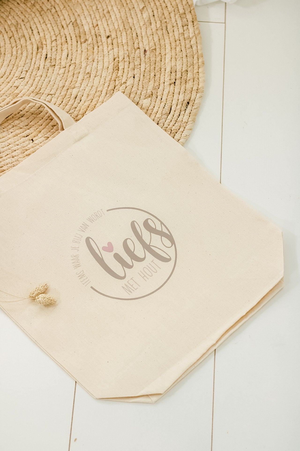 Shopper met eigen ontwerp